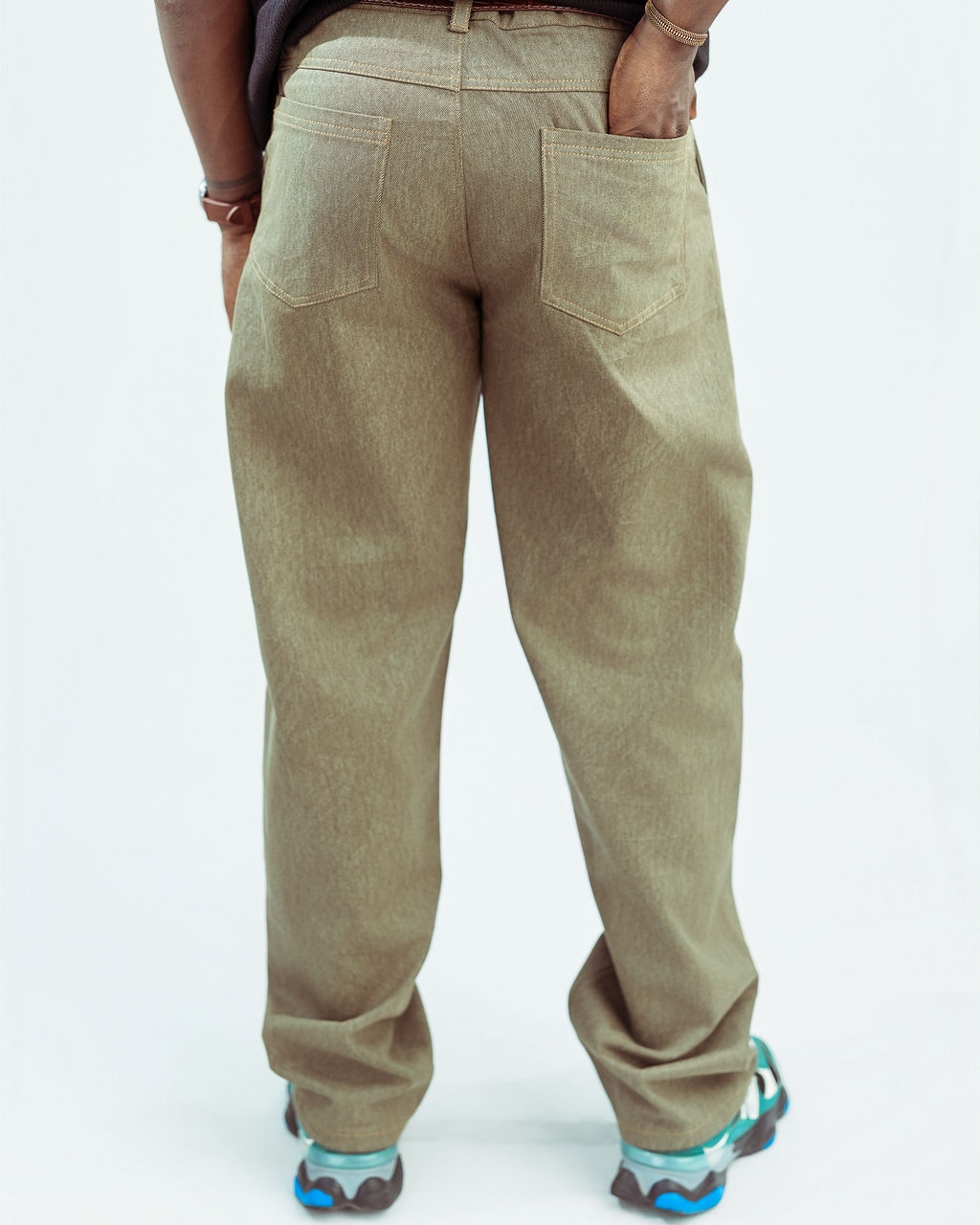 Sabi Brown Jeans Trousers